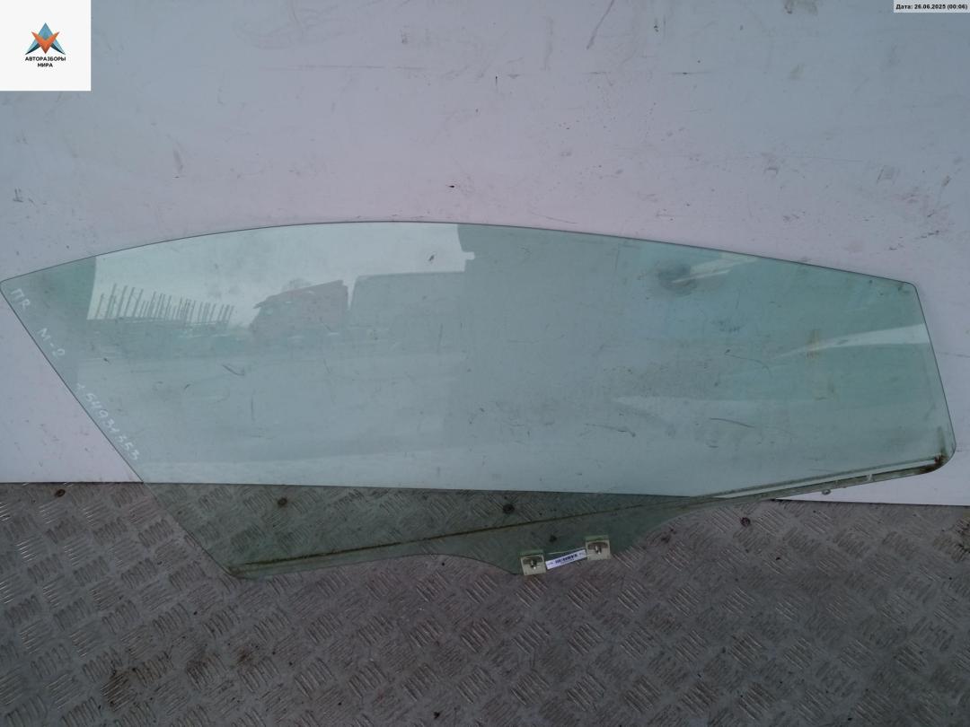 стекло двери передней правой Mazda 2 DE 2008, 1.3 л., бензин, МКПП, белый, хетчбэк 5 дв. - фото №1