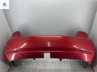 бампер задний Mazda 6 GG [рестайлинг] 2005, красный, хетчбэк 5 дв.