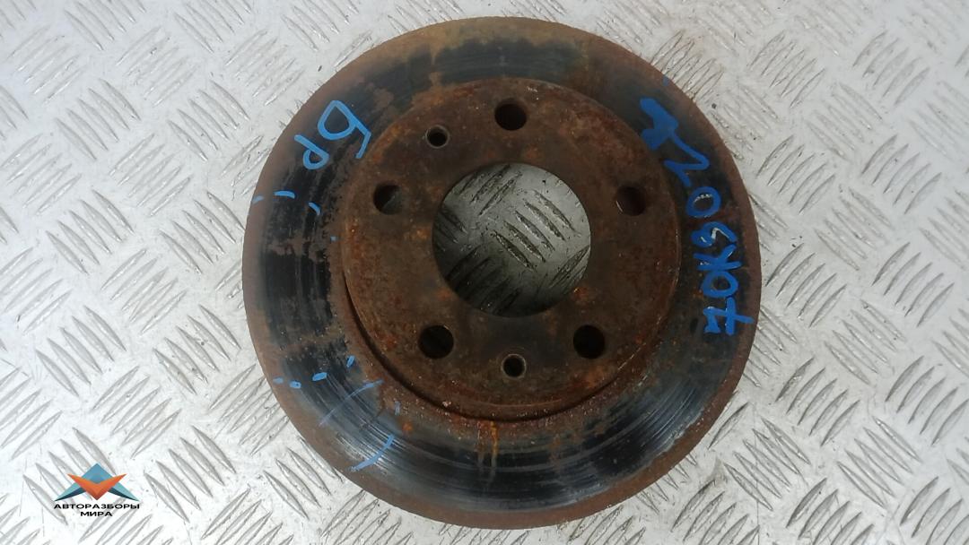 диск тормозной задний IVECO Daily 3 поколение 2001, 2.8 л., дизель, МКПП, микроавтобус - фото №1