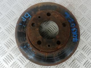 диск тормозной задний IVECO Daily 3 поколение 2001, 2.8 л., дизель, МКПП, микроавтобус