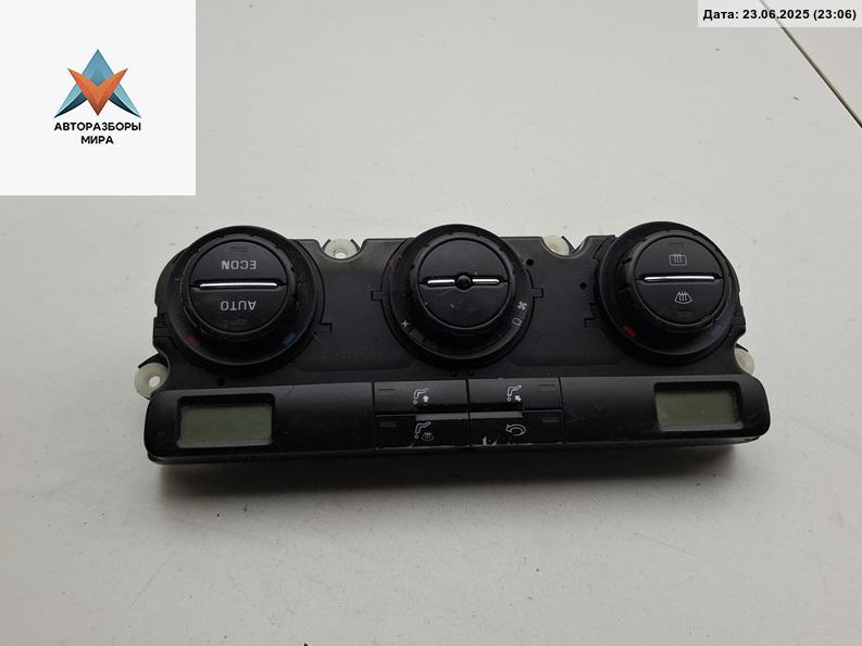 блок управления печки / климат-контроля Skoda Octavia mk2 (A5 1Z) 2008, 1.9 л., дизель, МКПП, чёрный, хетчбэк 5 дв. - фото №1
