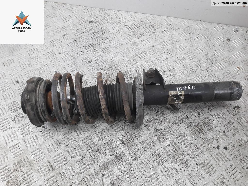 стойка передняя Volkswagen Passat B6 2006, 2.0 л., бензин, АКПП, чёрный, универсал - фото №1