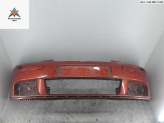 бампер передний Volkswagen Golf 5 поколение 2006, дизель, красный, хетчбэк 5 дв.