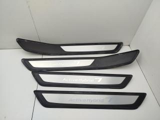Накладка на порог внутренняя (салона) BMW 7 F01/F02 2012, 3.0 л., гибрид, АКПП, серый, седан, 51477260551, 51477263607, 51477263608