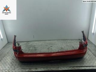 бампер задний Ford Galaxy 1 поколение [рестайлинг] 2004, красный, минивэн