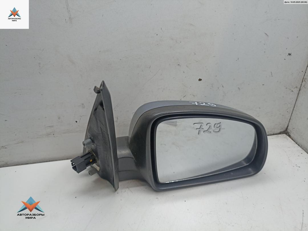 зеркало правое Opel Meriva 1 поколение (A) 2005, 1.6 л., бензин, МКПП, серый, минивэн, 93494487 - фото №1