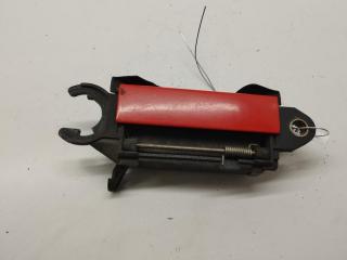 ручка наружная передняя левая Audi A4 B5 1995, 1.8 л., бензин, МКПП, красный, универсал, 4A0837205