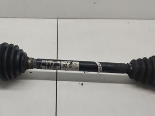 полуось передняя левая (приводной вал, ШРУС) Audi A6 4F/C6 2004, 3.2 л., бензин, АКПП, чёрный, седан, 4F0407271J