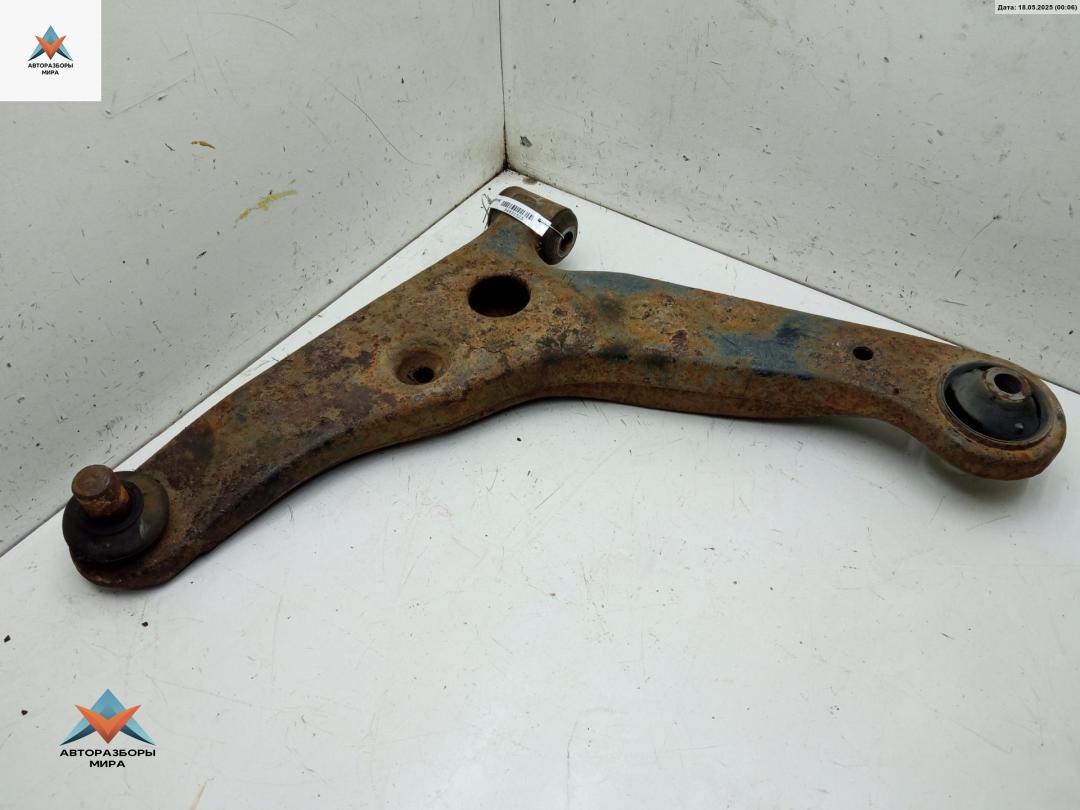 рычаг передний левый Mitsubishi Lancer 9 поколение 2003, 1.6 л., бензин, АКПП, серый, универсал - фото №1