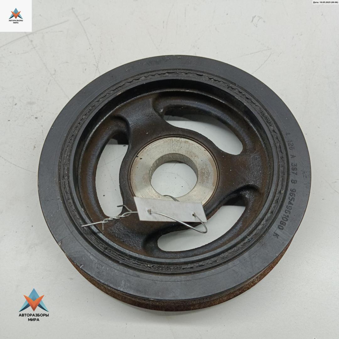 шкив коленвала Ford B-max 1 поколение 2014, 1.6 л., дизель, МКПП, синий, минивэн, 9654961080K - фото №1