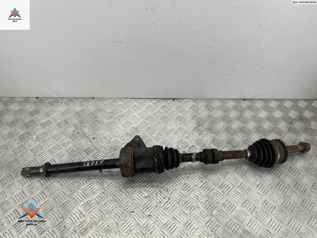 полуось передняя правая (приводной вал, ШРУС) Nissan Primera P12 2005, 2.0 л., бензин, МКПП, серый, универсал - фото №1
