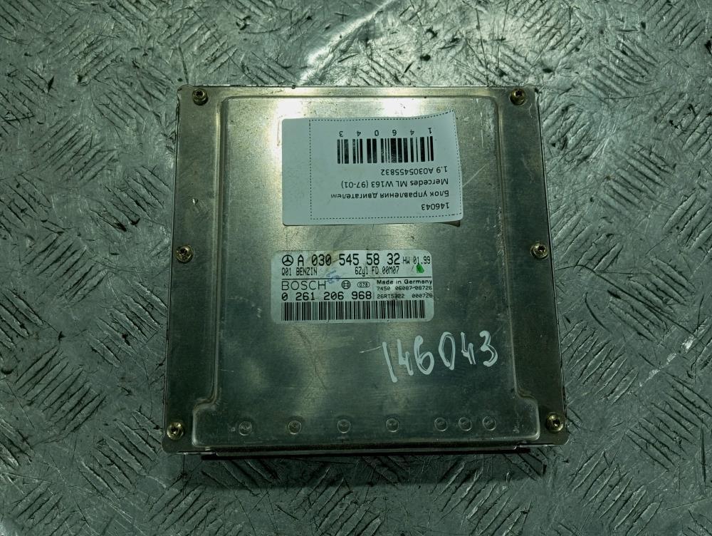 Блок управления двигателем Mercedes-Benz M-Класс W163 2000, цвет, A0305455832 - фото №1