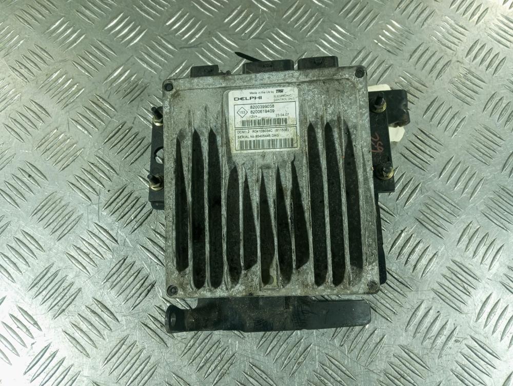 Блок управления двигателем Renault Megane 2 поколение 2004, Дизель 1.5, цвет, 8200399038 - фото №1
