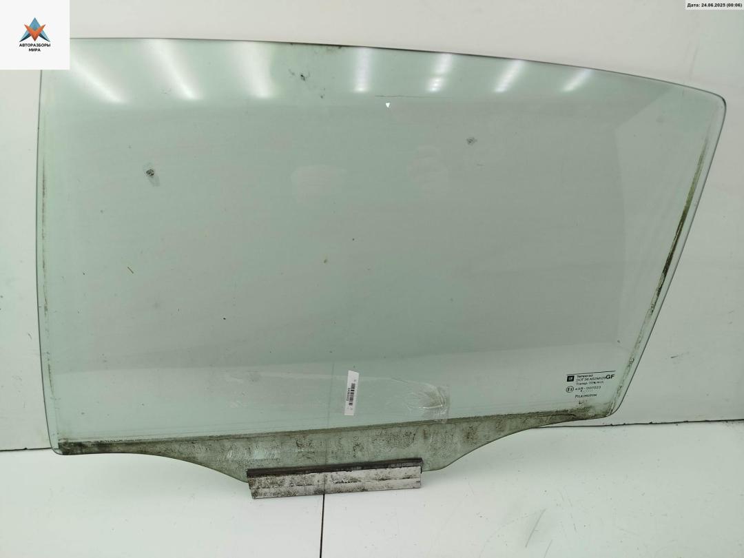 стекло двери задней левой Opel Astra G 1999, 1.6 л., бензин, МКПП, серый, хетчбэк 5 дв., 43R007023 - фото №1