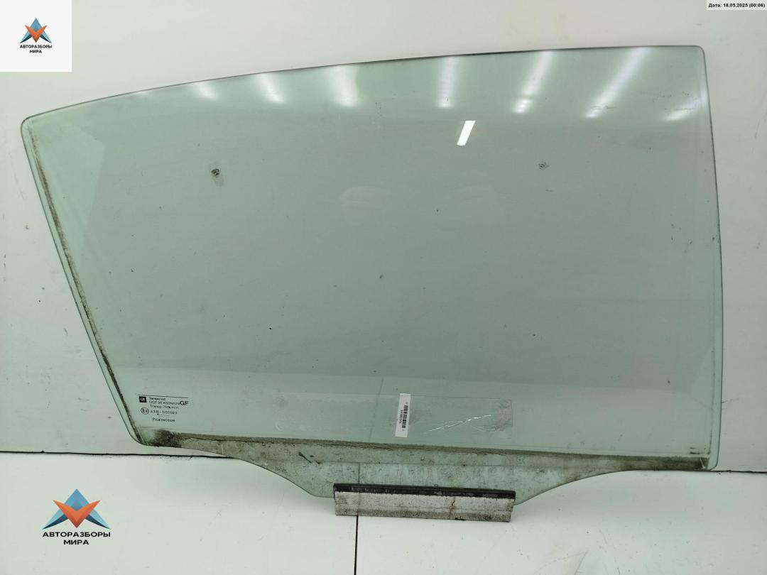 стекло двери задней правой Opel Astra G 1999, 1.6 л., бензин, МКПП, серый, хетчбэк 5 дв., 43R007023 - фото №1
