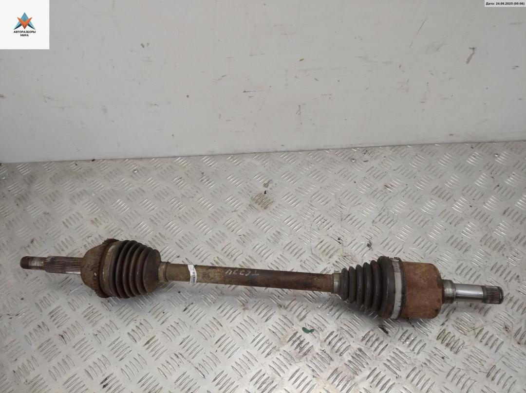 полуось передняя левая (приводной вал, ШРУС) Ford Transit 7 поколение 2008, 2.2 л., дизель, МКПП, белый, микроавтобус - фото №1
