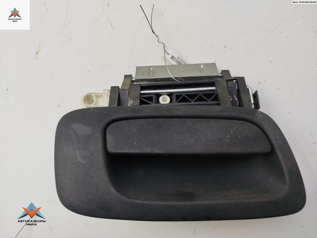 ручка наружная передняя правая Opel Astra G 2001, 1.6 л., бензин, МКПП, синий, универсал, 712 - фото №1