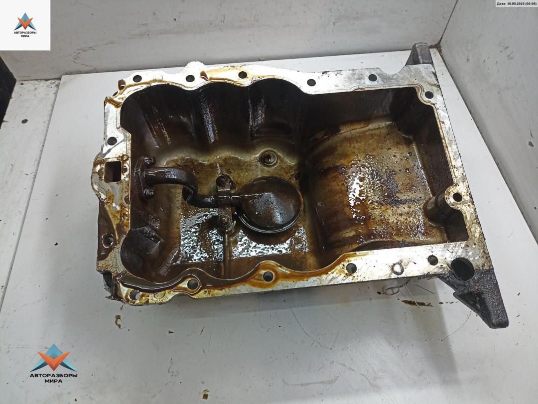 масляный поддон Opel Corsa D 2009, 1.0 л., бензин, МКПП, белый, хетчбэк 3 дв., 9129316 - фото №1