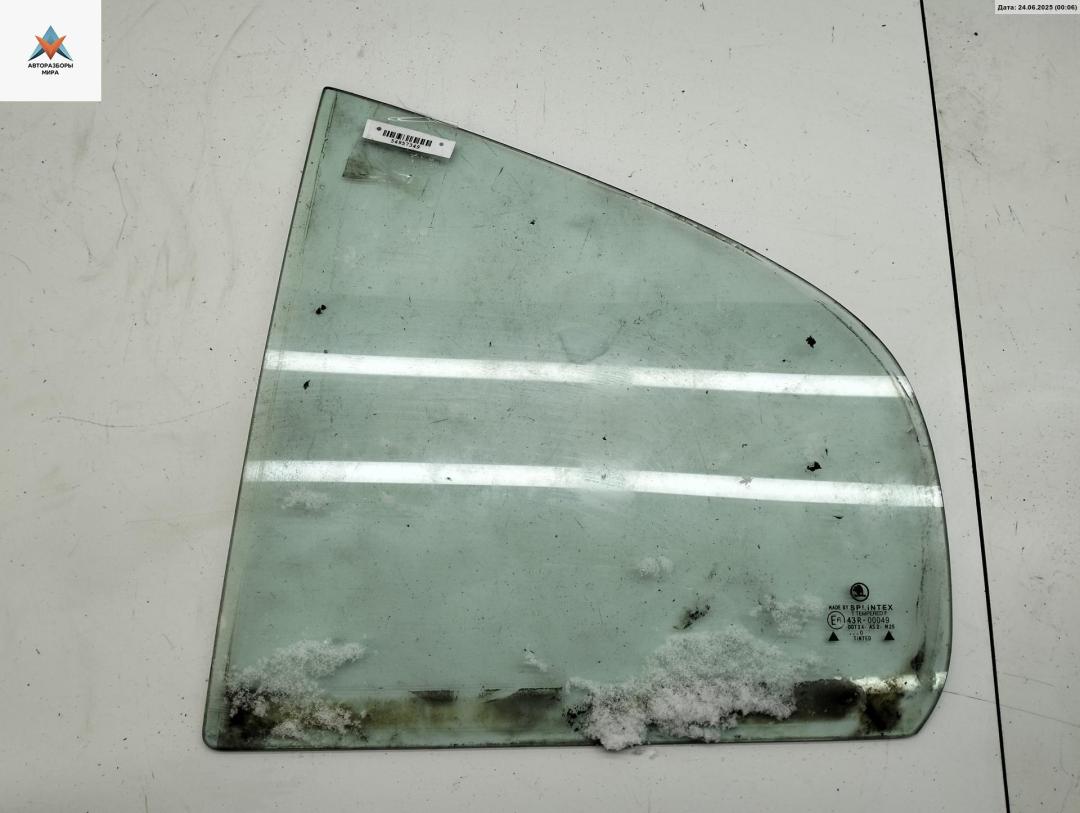 форточка задняя левая Skoda Octavia mk1 (A4 1U) 2000, 1.9 л., дизель, МКПП, зелёный, хетчбэк 5 дв., AS2 - фото №1