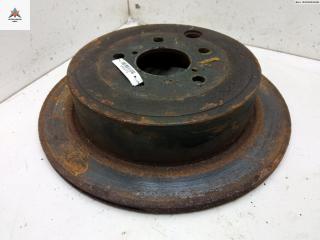 диск тормозной задний Subaru Forester 3 поколение (SH) 2010, 2.0 л., дизель, МКПП, чёрный, внедорожник 5 дв.