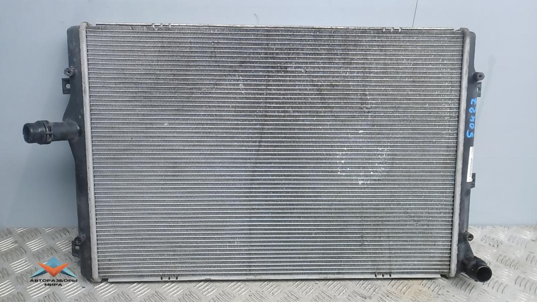 радиатор охлаждения Volkswagen Passat CC 1 поколение 2011, 2.0 л., дизель, МКПП, седан, 1K0121251DM - фото №1