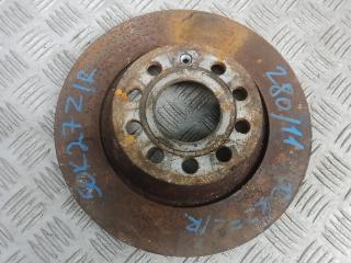 диск тормозной задний Volkswagen Passat CC 1 поколение 2011, 2.0 л., дизель, МКПП, седан, 1K0615601AD