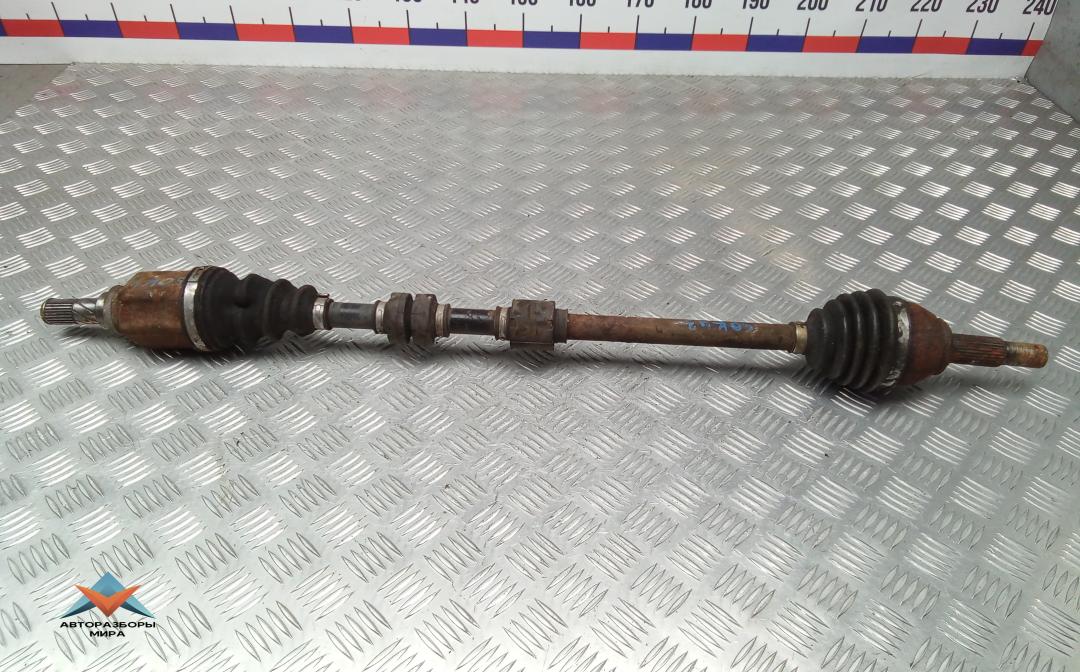 полуось передняя правая (приводной вал, ШРУС) Nissan Juke YF15 2011, 1.6 л., бензин, МКПП, хетчбэк 5 дв., 391001KA0A - фото №1