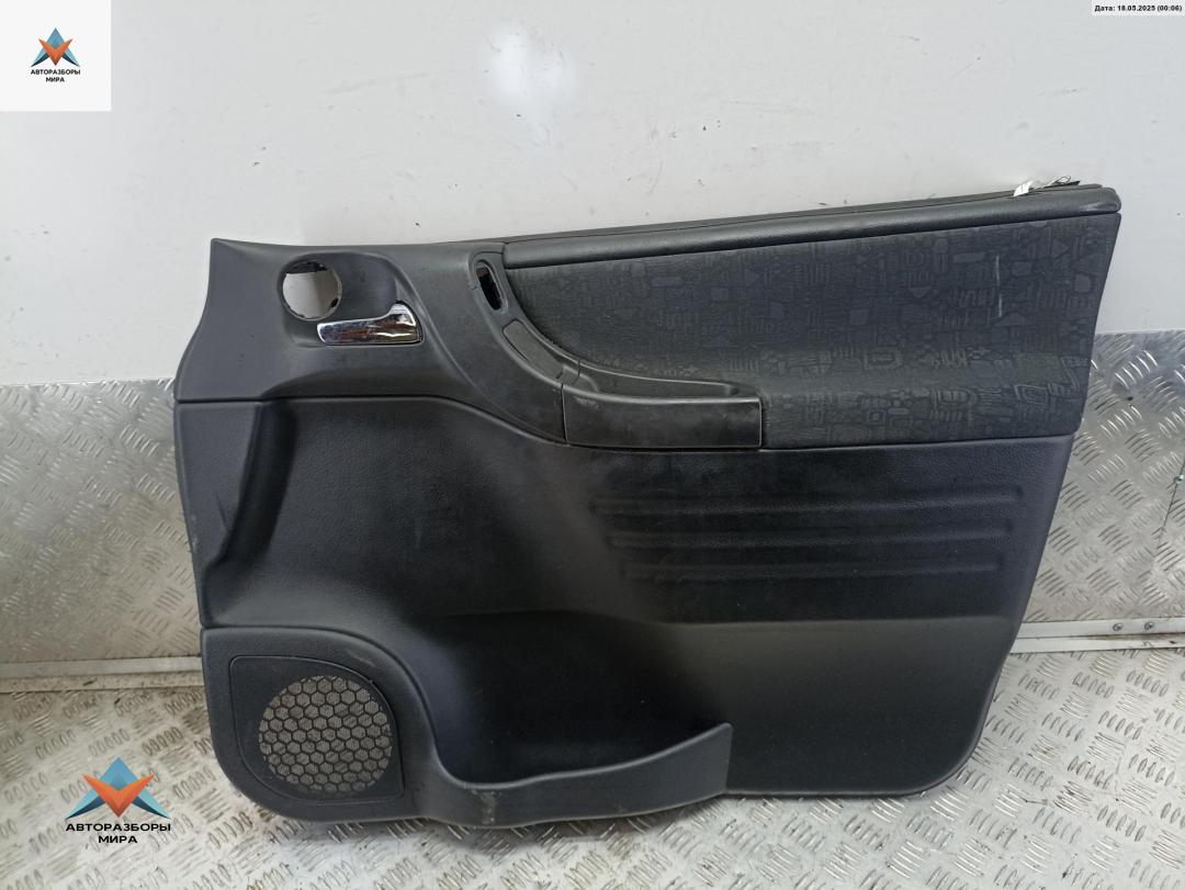 обшивка двери передняя правая Opel Zafira 1 поколение (A) 2001, 1.8 л., бензин, МКПП, серый, минивэн, 24418733 - фото №1