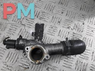 фланец (тройник) системы охлаждения Volkswagen Passat B5 [рестайлинг] 2003, 1.9 л., дизель, МКПП, синий, универсал, 038121133A