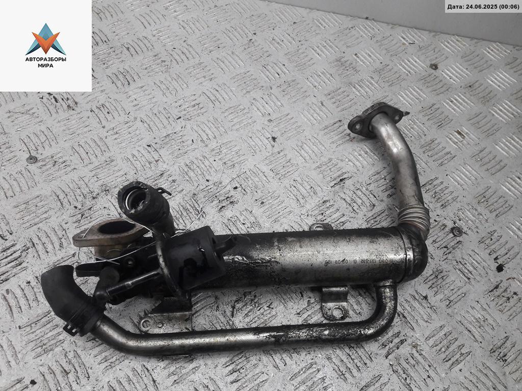 охладитель EGR / Радиатор EGR Volkswagen Golf 5 поколение 2006, 2.0 л., дизель, АКПП, красный, хетчбэк 5 дв., 03G131512G - фото №1