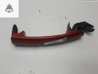 ручка наружная передняя левая Volkswagen Golf 5 поколение 2006, 2.0 л., дизель, АКПП, красный, хетчбэк 5 дв., 3B0837207