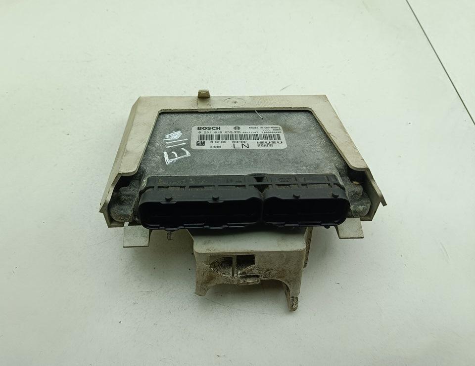 ЭБУ Opel Astra G 2003, 1.7 л., дизель, МКПП, чёрный, универсал, 0281010859, 24467018