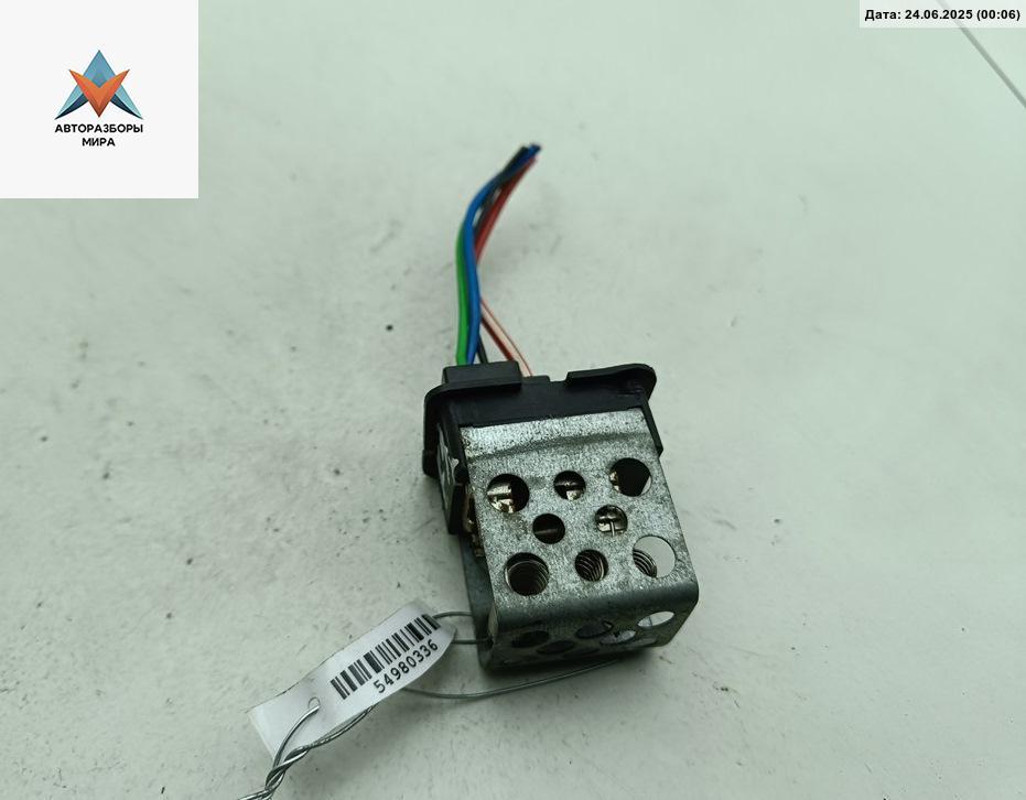 сопротивление печки Opel Zafira 1 поколение (A) 2001, 1.8 л., бензин, МКПП, серый, минивэн, 90559834 - фото №1