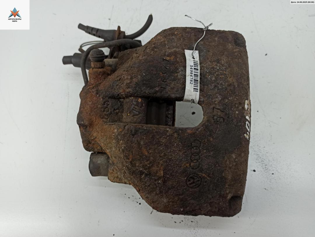 суппорт передний правый Audi A6 4B/C5 1997, 1.8 л., Ti, бензин, МКПП, серый, седан, ATE - фото №1