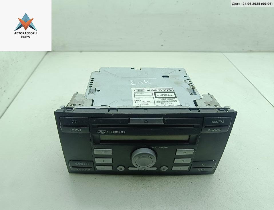магнитола Ford Focus 2 поколение 2005, 1.6 л., дизель, МКПП, серый, хетчбэк 5 дв., FDC200 - фото №1