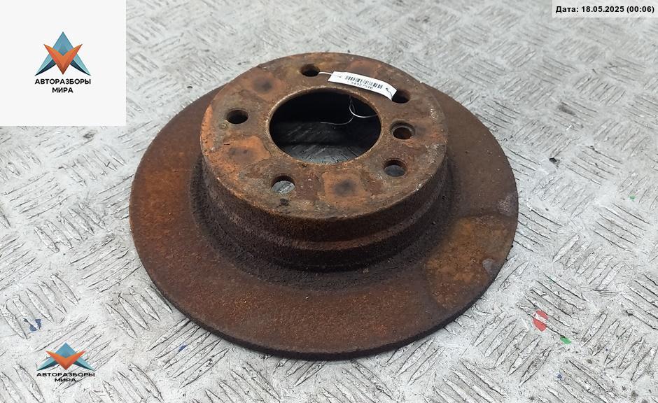 диск тормозной задний BMW 3 серия E46 2000, 1.9 л., бензин, МКПП, серый, седан - фото №1