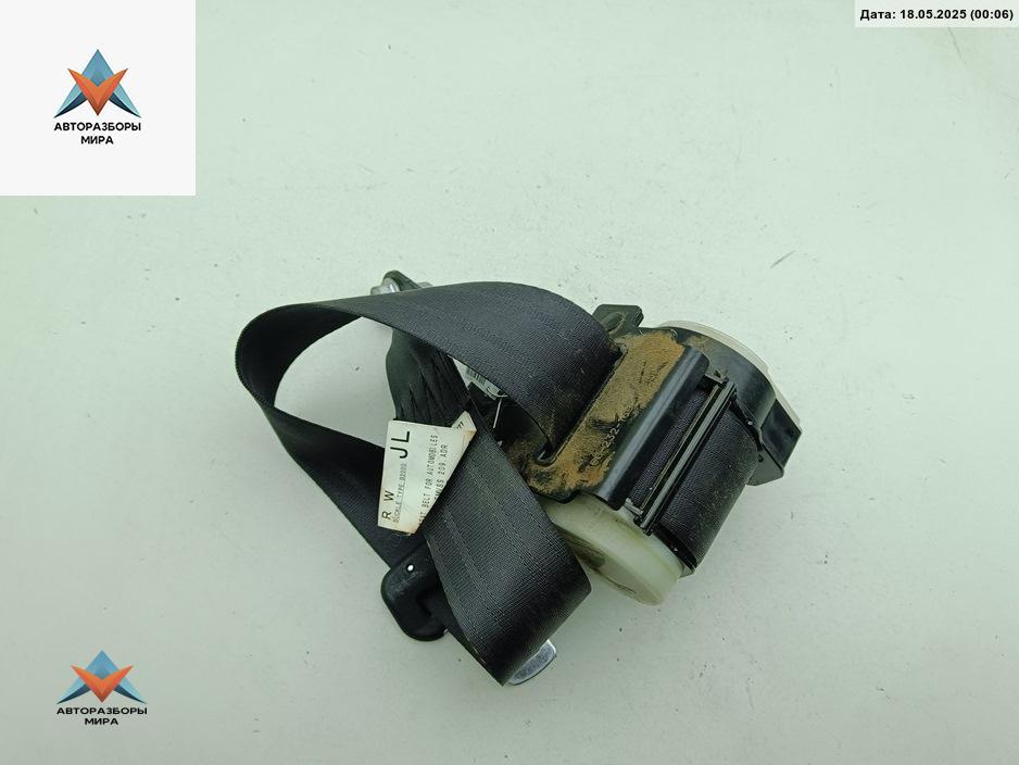 ремень безопасности Subaru Forester 3 поколение (SH) 2010, 2.0 л., дизель, МКПП, чёрный, внедорожник 5 дв. - фото №1