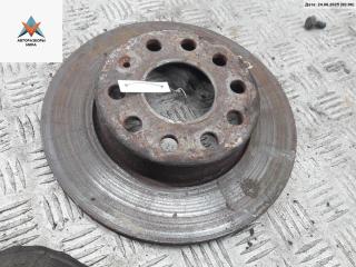 диск тормозной задний Volkswagen Touran 1 поколение 2003, 2.0 л., дизель, МКПП, серый, минивэн