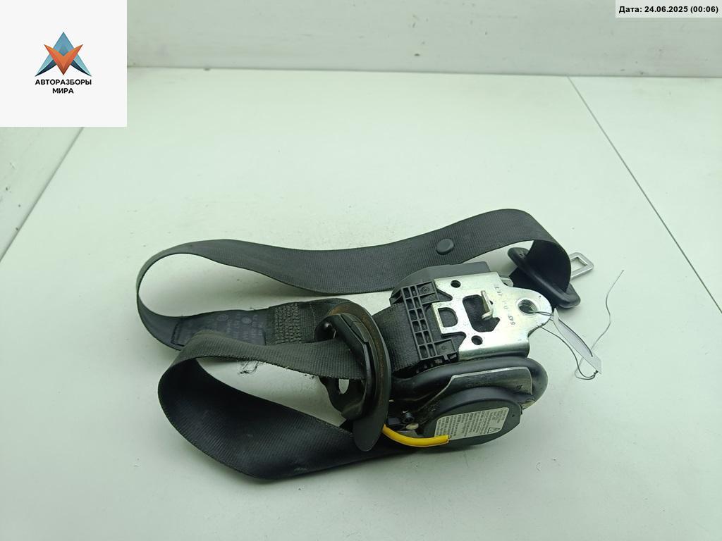 ремень безопасности Volkswagen Golf 5 поколение 2004, 1.9 л., дизель, МКПП, серый, хетчбэк 5 дв., 1K3857705C - фото №1