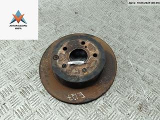 диск тормозной задний Toyota Avensis 2 поколение (T250) [рестайлинг] 2006, 2.2 л., дизель, МКПП, серый, универсал