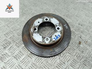 диск тормозной задний Mitsubishi Space Star 1 поколение 2001, 1.3 л., бензин, МКПП, серый, минивэн