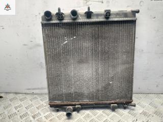 радиатор охлаждения Peugeot 207 1 поколение 2007, 1.6 л., бензин, МКПП, серый, кабриолет