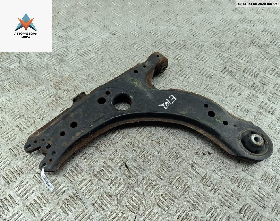 рычаг передний правый SEAT Leon 1 поколение 2000, 1.6 л., бензин, МКПП, синий, хетчбэк 5 дв., 158B - фото №1