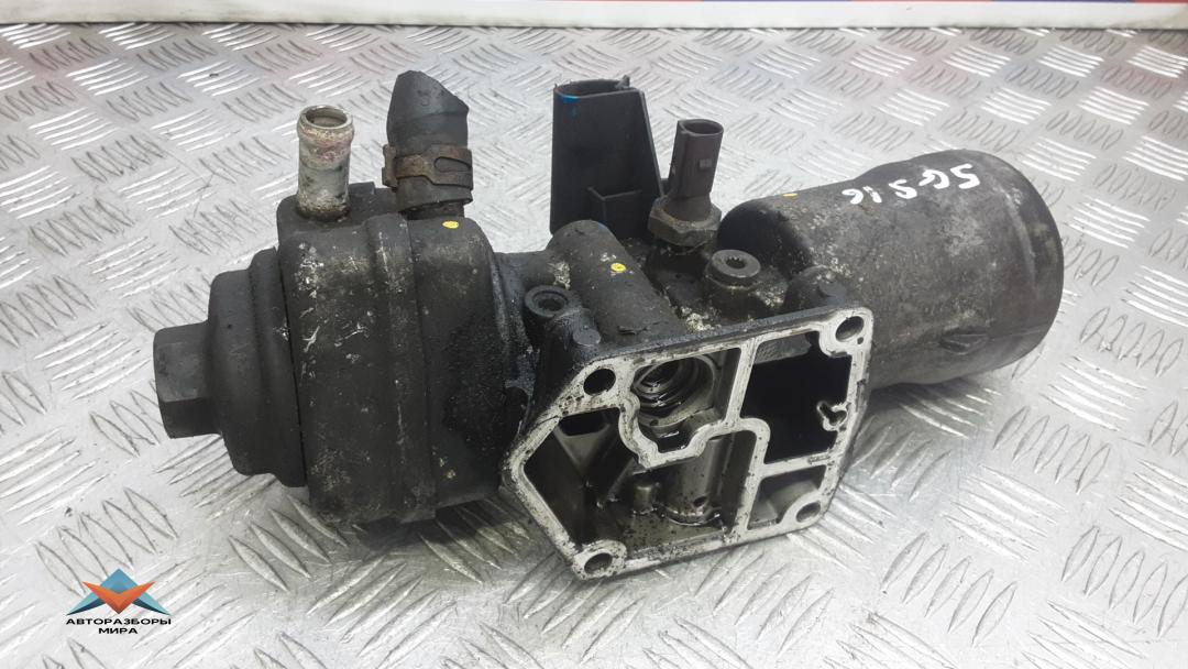 Корпус масляного фильтра дизельный Volkswagen Caddy 3 поколение 2007, 2.0 л., дизель, МКПП, 045115389K - фото №1