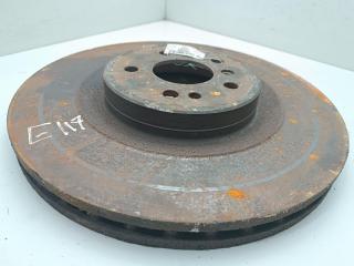 диск тормозной передний Mercedes-Benz M-Class ML W164 2006, 4.0 л., дизель, АКПП, чёрный, внедорожник 5 дв.