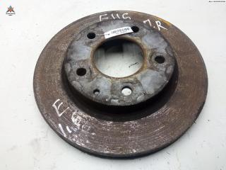 диск тормозной передний Mazda Premacy CP [рестайлинг] 2004, 1.8 л., бензин, МКПП, серый, минивэн