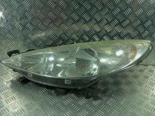 фара левая Peugeot 207 1 поколение [рестайлинг] 2011, цвет, 9680131780