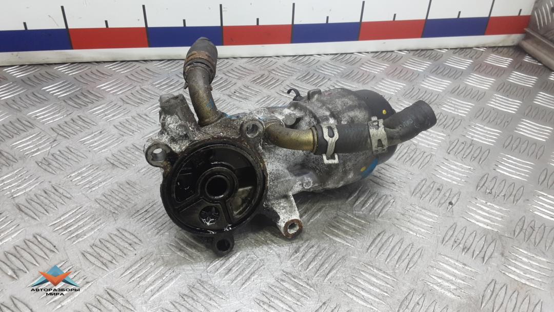 Корпус масляного фильтра дизельный Citroen C8 2 поколение 2008, 2.0 л., дизель, МКПП, минивэн - фото №1