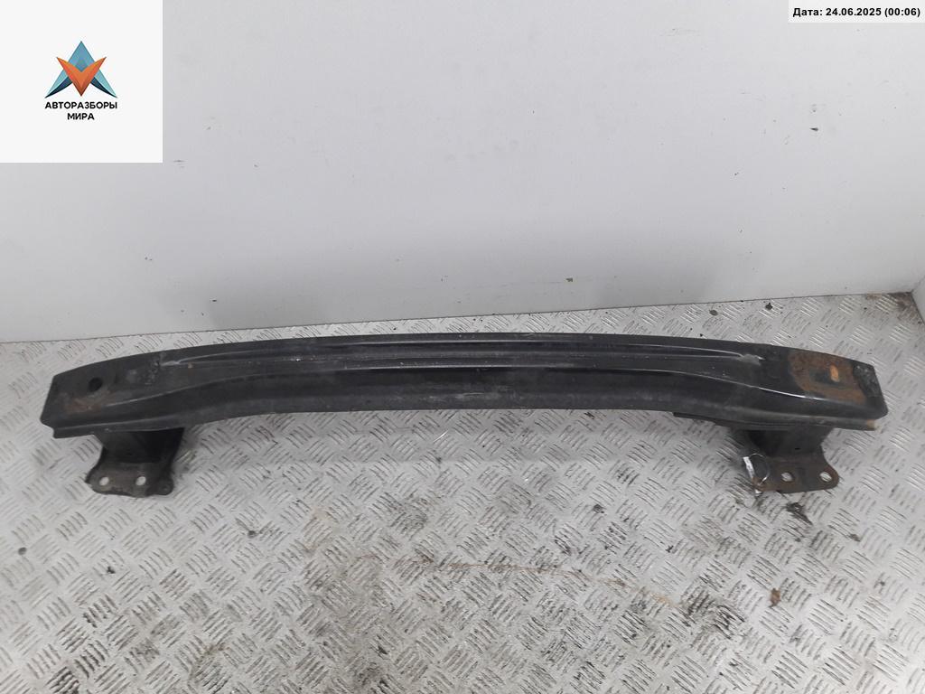 усилитель бампера переднего Volkswagen Touran 1 поколение 2003, 2.0 л., дизель, МКПП, чёрный, минивэн - фото №1