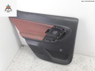 обшивка двери задняя левая Skoda Fabia 2 поколение (5J) 2007, 1.2 л., бензин, МКПП, красный, хетчбэк 5 дв., 5J6867211